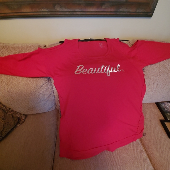 Cold Shoulder Top - Picture 3 of 6